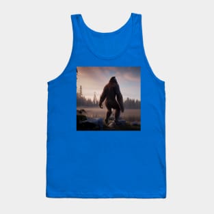 Sasquatch in Nature Tank Top